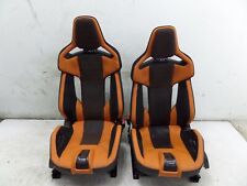 21-22 Bmw G80 M3 Competition Carbon Fiber Front Seats Read F30 Orange Oem