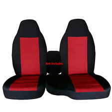 Fits 04-12 Ford Ranger 60-40high Back Car Seat Covers Black-red