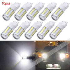 10pcs White 3157 Car Reverse Light Backup 33-smd Led Bulb Lamp Car Turn Signal