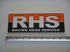 Rhs Racing Head Service Sticker Decal