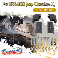 Tiewards 1.5 Rear Shackle Relocation Kit For 1984-2001 Jeep Cherokee Xj Steel