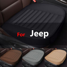 Car Front Seat Cover Pu Leather Half Full Surround Cushion Mat Pad For Jeep