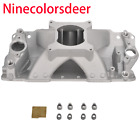 High Rise Single Plane Intake Manifold For 1957-95 Small Block Chevy Sbc 350 400