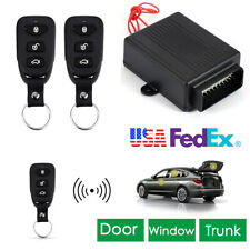 Car Suv Anti-theft Alarm Remote Central Lock Advanced Keyless Entry System Kits