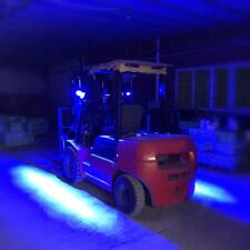 30w Blue Line Led Forklift Truck Car Warning Lamp Safety Working Light 12-80v Us
