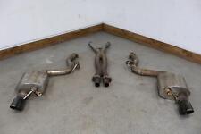 15-17 Ford Mustang Gt 3 Corsa Exhaust Mufflers Pair W4.5 Tips Cross Pipe