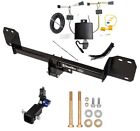 Trailer Tow Hitch For 18-23 Volvo Xc60 Hidden Removable 2 Receiver W Wiring Kit