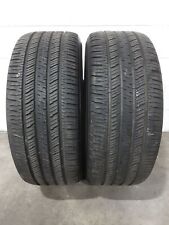 2x P27555r20 Hankook Dynapro Ht 932 Used Tires