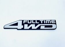 Rear Full Time 4wd Emblem For Toyota 1991-1997 Land Cruiser Fj80 1996-1997 Lx450