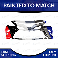 New Painted Unfolded Front Bumper For 2021 2022 2023 Toyota Camry Sexse Non Trd