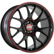 Bbs Chr Nurburgring Edition 19x8.5 Et 32 5x112 Hb 82 Black Red Lip Wheelrim