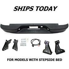 New Complete Rear Bumper Assembly For Silverado 1500 Sierra 1500 Stepside
