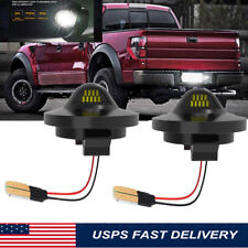 2x Led License Plate Light Rear Bumper Tag Assembly Lamp For Ford F150 F250 F350