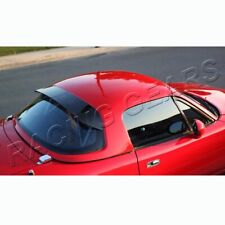 For Mazda Miata Hard Top Black Abs Plastic Rear Window Roof Visor Spoiler Wing