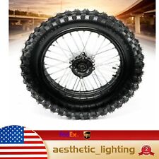 14 Rear Wheel Rim 90100-14 Tire Assembly For 125cc Dirt Pit Bike Apollo Taotao