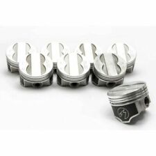 Speed Pro Forged Coated Skirt Flat Top 4vr Pistons Pontiac 400 Set 8 .030