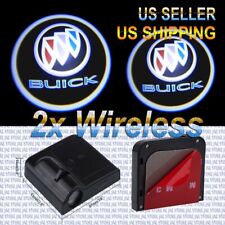 2pcs Wireless 3d Cree Buick Ghost Shadow Laser Logo Led Light Courtesy Door Step