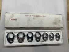 Snap On 7 Pc 38 Drive 6-point Sae Flank Drive Flare Nut Crowfoot Wrench Set
