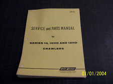 Hein-werner Service And Parts Manual For Crawlers Ser 10 10hd 12hd N.o.s.