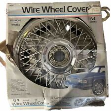 64 Spoke Wire Wheel Cover Hub Cap 14 Inch