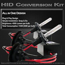 55w Hid Xenon Conversion Kit Headlight High Fog Light - All In One Design Pair