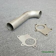 Stainess 2.5 Turbo Exhaust Dump Pipe 5 Bolt Flangegasket For T3t4 T04e Turbo