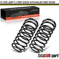 2x Coil Springs Set For Jeep Wrangler 1997-2006 Tj 1997-2005 Frontleft Right