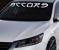 Honda Accord Chinese Letter Windshield Banner Vinyl Decals Custom Stickers For C