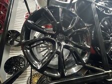 22 Inch Rw Wheels For Jeep Grand Cherokee Gloss Black Rims Srt Spider Monkey