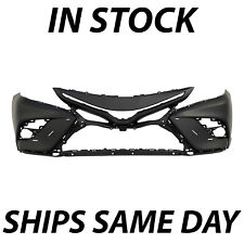 New Primered - Front Bumper Cover Fascia For 2021 2022 2023 Toyota Camry Se Xse
