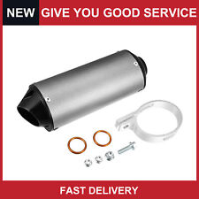 Universal Motorcycle Muffler Exhaust Pipe System Assembly Kit 28mm Pack Of 1