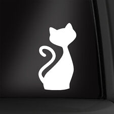 Cat Silhouette 4 Inch Vinyl Decal Kitty Sticker Multiple Colors Available New