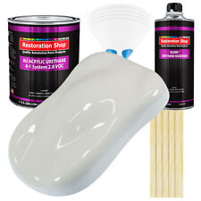 Restoration Shop Linen White Acrylic Urethane Gallon Kit Auto Paint