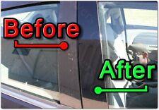 Black Pillar Posts For Cadillac Cts 14-20 4dr Sedan 6pc Set Door Cover Trim