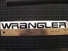 Fits Yj Wrangler Vinyl Sticker Decal