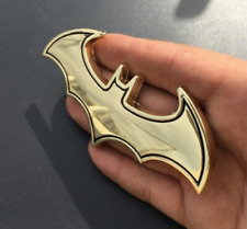 Golden Metal Batman Dark Knight Mask Car Motorcycle Emblem Badge Decal Sticker
