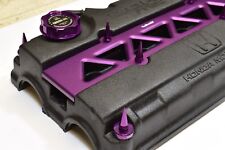 Vms Purple Engine Dress Up H22 Prelude Valve Cover Insert Washer Seal Spike Nut