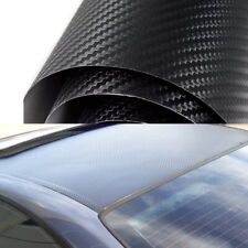 3d Twill-weave Dry Matte Black Carbon Fiber Vinyl Wrap Air Release Bubble Free