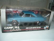 Highway 61 Campbell Collectibles 1967 Dodge Coronet Rt 2005 Club Mopar 118 New