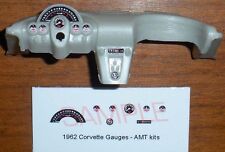 1959 1960 1961 1962 Corvette Gauge Faces For 125 Amt Kitspls Read Description