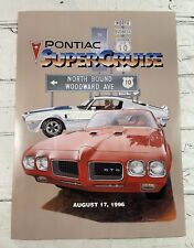 Vintage Pontiac Super Cruise 20x27 Art Poster - 1970 Gto Trans Am Firebird New