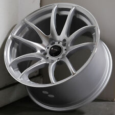 19x10.5 Silver Machined Wheels Vors Tr4 5x112 22 Set Of 4 73.1
