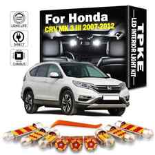 12pcs Canbus Led Interior Map Dome Light Kit For Honda Cr-v Crv Mk3 2007-2012