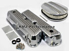 Sbf Ford 289 302 351w Ford Finned Retro Aluminum Valve Covers Air Cleaner Kit