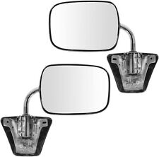 For 1973-1991 Chevy Gmc Truck Chrome Manual Side View Mirrors Lh Rh Pair Set