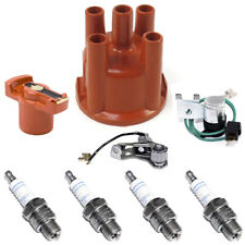 Vw Bug 009 Distributor Tune Up Kit Cap Rotor Points Condenser Spark Plugs