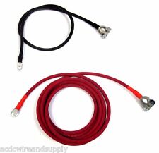 Battery Relocation Kit 6 Awg Hd Welding Cable Top Post 12 Ft Red 3 Ft Black