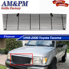 Fits 1998-2000 Toyota Tacoma Black Billet Grille Grill Insert 1999 E-style