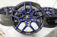 16 Wheels Rims Black Blue Honda Accord Civic Lexus Gs300 Gs350 Scion Im Tc Xb Xd