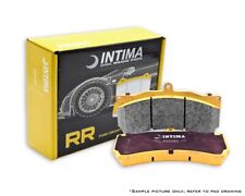 Intima Rr Front Brake Pads For Stoptech St40 Caliper
